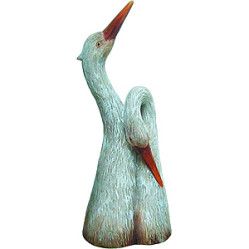 Фигура садовая Green Apple Аисты 14х9х34см. GA200-13