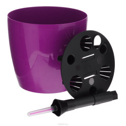 Горшок с автополивом Green Apple круглый d-190 олива DUO190-О