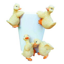 Декоративная подвеска Green Apple Утенок 6х5х8см. GRHP4-01