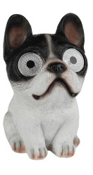 Светильник садовый ЭРА на солн.батарее, полистоун, Собачка бульдог, 14см SL-RSN14-BULL