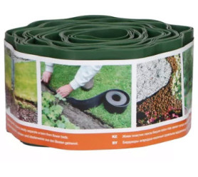 Лента бордюрная Гофра Б-10/9 Хаки 10см. дл.9м.