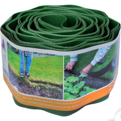 Лента бордюрная Гофра Б-15/9 Хаки 15см. дл.9м.