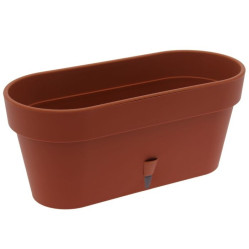 Кашпо LATINA Window Box 6,7л. Терракотовый (Santino)