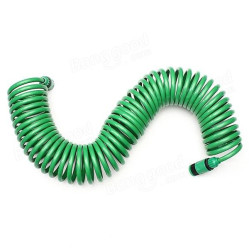 Шланг LISTOK спиральный садовый 15м салатовый + комплект 1/2'' 1601