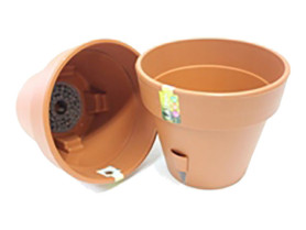 Кашпо LATINA 11,5л. Терракот (Santino)