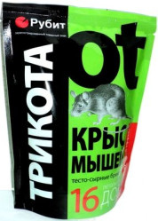 Рубит ТриКота (тесто-сырные брикеты) 16 лет.доз (пак.150гр.)