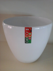 Кашпо DECO TWIN 4л. Белый (Santino)