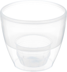 Кашпо DECO TWIN 5,8л. Прозрачный (Santino)