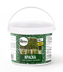 Краска для садовых деревьев ДАЧАtime, акриловая (ведро 1,5кг.)