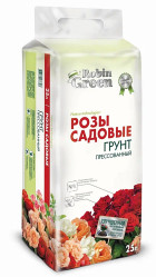 Грунт Robin Green для садовых Роз (брикет.) 25л.