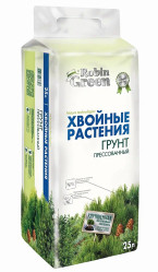 Грунт Robin Green для Хвойных растений (брикет.) 25л.