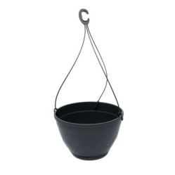 Кашпо Лилия Подвесная 4л. Антрацит (Santino)