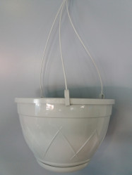Кашпо Лилия Подвесная 4л. Песочный (Santino)
