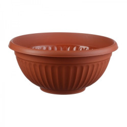 Кашпо-миска ЛИВИЯ D500мм. Терракотовый М3195 (М-пласт.)