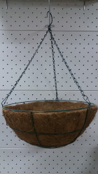 Кашпо подвесное LIST'OK коковита-ретро 40см LT793-16"