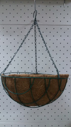 Кашпо подвесное LIST'OK коковита-стиль 35см LT792-14"