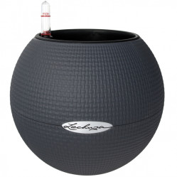 Кашпо Lechuza Puro Color 20xH16см Серое 13364