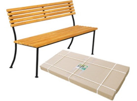 Скамейка "Классика" 1,2м. (Компл.-Агро)