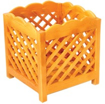 Цветочница деревянная №3 (Компл.-Агро)