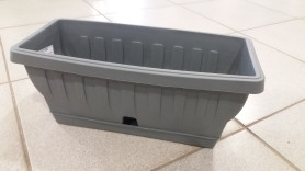 Балконный ящик ТЕРРА-Натура 40см Гранит 31202 (ВАМА)