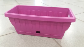 Балконный ящик ТЕРРА-Натура 40см Фуксия 31202 (ВАМА)