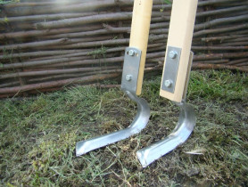 Плоскорез Пышка большой (нерж.сталь) с черенком 125см. Судогодский арт.1276