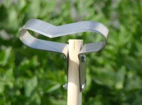 Плоскорез Аист средний (нерж.сталь) с черенком 125см. Судогодский арт.0170