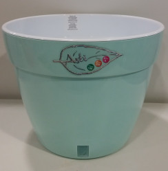 Кашпо АСТИ 6л. Мята-Белый (Santino)