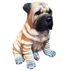 Фигурка Щенок шарпея F 243 L24 W23 H31см 626209