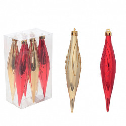 645666 Набор из 6 НГ украш. Сосулька 16см