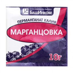 Марганцовка (перманганат калия) (пак.10гр.) Башинком