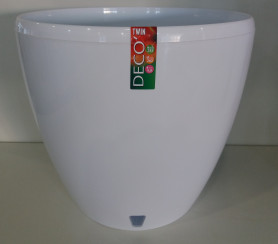 Кашпо DECO TWIN 9л. Белый (Santino)