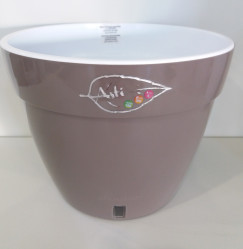 Кашпо АСТИ 4л. Шаде-Белый (Santino)