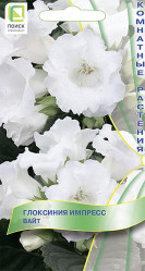 Глоксиния Импресс Вайт 5шт. (комн.раст.) (Поиск)