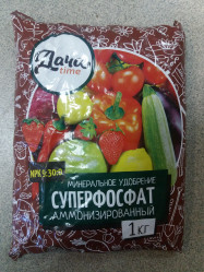 Суперфосфат Дача тайм (пак. 1кг.)
