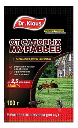 Dr.Klaus Гранулы от Муравьев и др.насекомых (пак.100гр.)