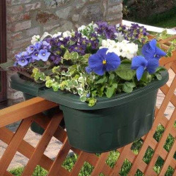 Балконный ящик KLUNIA 40см зеленый М30231 (М-пласт.)