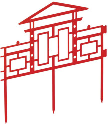 Забор декорат. Дворики (арт.КА1872)