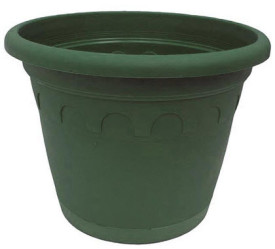 Горшок ROMA с поддоном 4,6л. зеленая сосна Фр. (Г.сити)