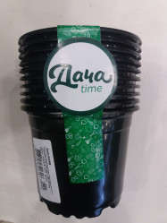 Горшок для рассады ДАЧАtime кругл. 10,5х8,5, 0,5л. форм. (10шт./уп.)