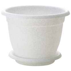 Горшок Борнео №6 290мм с подставкой мрамор (ПР) ING42029FМР