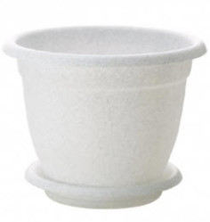 Горшок Борнео №8 430мм с подставкой мрамор (ПР) ING42043FМР