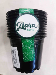 Горшок для рассады ДАЧАtime кругл. 12,5х9,5, 0,75л. форм. (10шт./уп.)