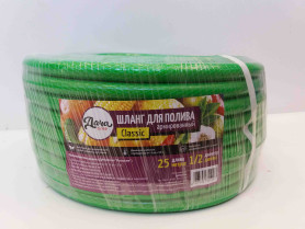 Шланг ДАЧАtime Classic армиров. салатов. 1/2' х 25м.