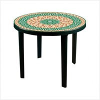 Стол пластм. Мозаика темно-зеленый (Альтер. М7444)
