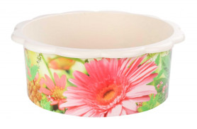 Таз 20л. Ромашка-декор (Альт. М6537)