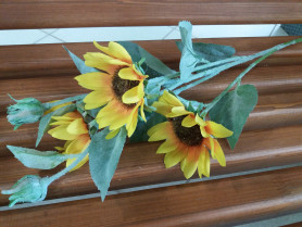 Ветка топинамбура Н63см ВК-305