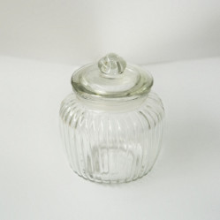 Бутыль 1,5л резная+стекл. крышка ВРТ-12