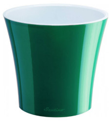 Кашпо АРТЕ 3,5л. Малахит-белый (Santino)
