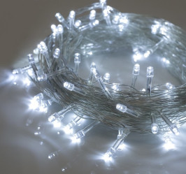 Эл.гирл. Нить (10м.) LED-100-220V, нить прозрачн, свечение Белое 3556780 (СЛ)